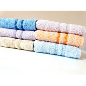 Памучна хавлиена кърпа 30/50 - различни цветове