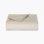 Долен чаршаф Seviliya Satin Stripe – Sand Grey 150×260 см.