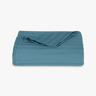 Долен чаршаф Seviliya Satin Stripe – Blue 150×260 см.