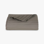 Долен чаршаф Seviliya Satin Stripe – Dark Grey 150×260 см.
