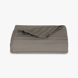 Долен чаршаф Seviliya Satin Stripe – Dark Grey 240×260 см.
