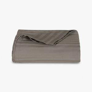 Долен чаршаф Seviliya Satin Stripe – Dark Grey 150×260 см.