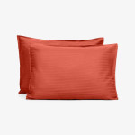 Комплект 2 калъфки Seviliya Satin Stripe – Red