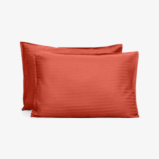Комплект 2 калъфки Seviliya Satin Stripe – Red