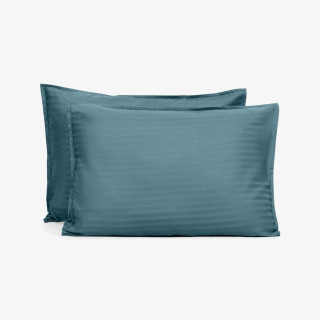 Комплект 2 калъфки Seviliya Satin Stripe – Blue