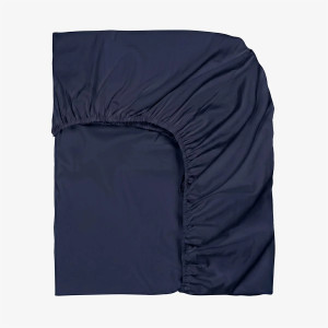 Син чаршаф с ластик Denim - 120х200 см.