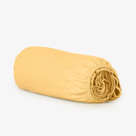 Жълт чаршаф с ластик Nuances - 120х200 см.