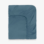 Син чаршаф с ластик Nuances - 120х200 см.