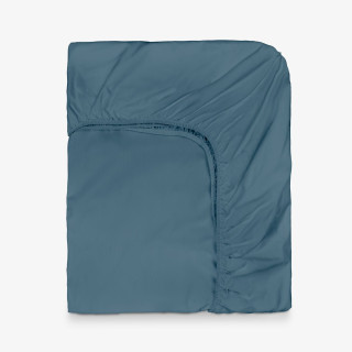 Син чаршаф с ластик Nuances - 120х200 см.