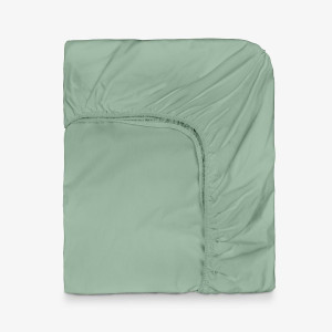 Зелен чаршаф с ластик Nuances - 120х200 см.