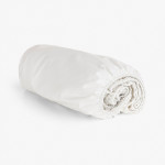 Чаршаф с ластик от перкал бял - 180х200 см. Чаршаф с ластик от перкал бял - 180х200 см.