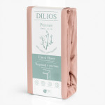 Чаршаф с ластик от перкал Праскова - 140х200 см.