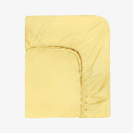 Чаршаф с ластик Ranforce Fit – жълт, 120х200х30 см.