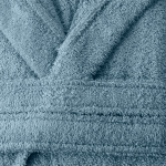 Модерен халат за баня Fresh Син - S/M