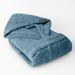 Модерен халат за баня Fresh Син - L/XL 