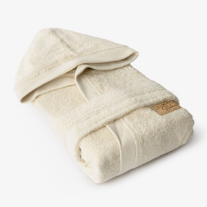 Стилен халат за баня Natural - L/XL