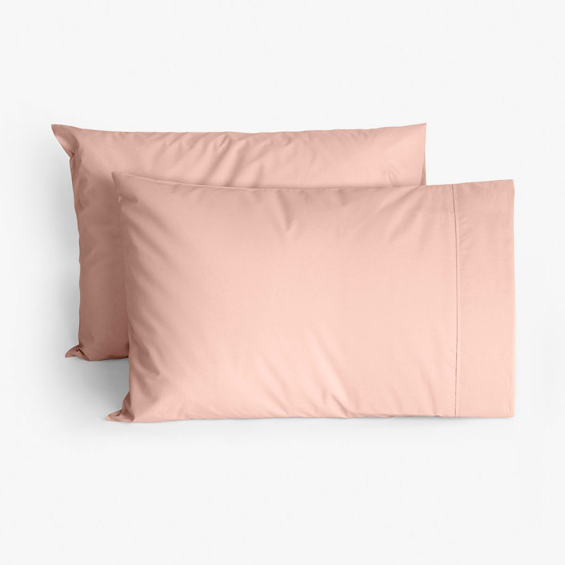 Калъфки за възглавница от перкал - Праскова Калъфки за възглавница от перкал - Праскова