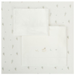 Бебешки комплект Blue Sky Bamboo – 3 части 60×120 см.