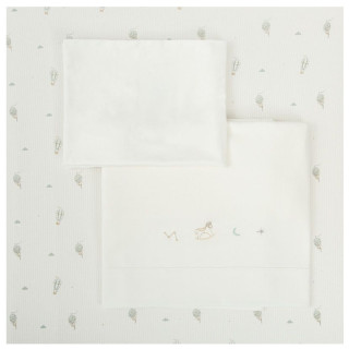 Бебешки комплект Blue Sky Bamboo – 3 части 60×120 см.