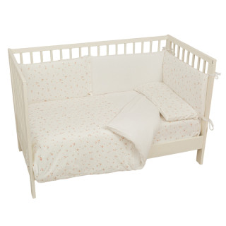Бебешки комплект Monet Bamboo – 3 части с обиколник