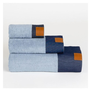 Хавлиена кърпа Деним Синьо - 30х50 см.