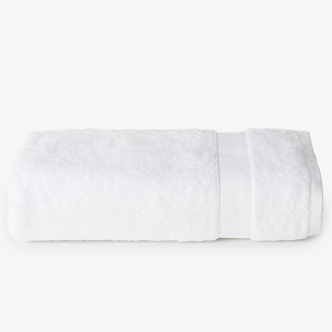 Бяла хавлиена кърпа от египетски памук Alexandria - 70х140 см.