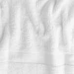 Бяла хавлиена кърпа от египетски памук Alexandria - 70х140 см.