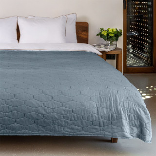 Шалте Rainbow 160х220 см. - синьо-зелено