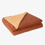 Шалте Rainbow 200х220 см. - тера жълто