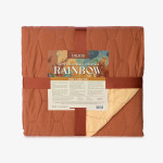 Шалте Rainbow 200х220 см. - тера жълто