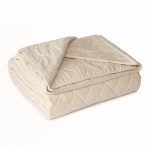 Шалте Velvet 160х220 см. - екрю