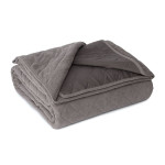 Шалте Velvet 160х220 см. - тъмносиво