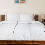 Двойно спално бельо Premium Style черен - Памучен сатен