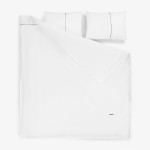 Двойно спално бельо Premium Elegance черен - Памучен сатен