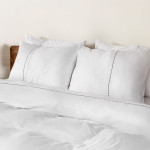 Двойно спално бельо Premium Elegance черен - Памучен сатен