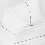 Двойно спално бельо Premium Elegance черен - Памучен сатен