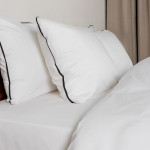 Двойно спално бельо Premium Classic черен - Памучен сатен