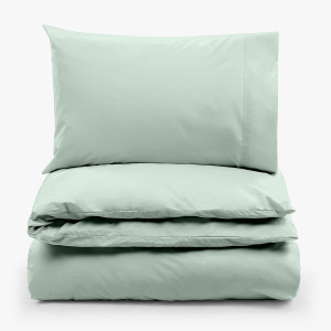 Единичен спален комплект перкал Мента