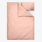 Единичен спален комплект перкал Праскова