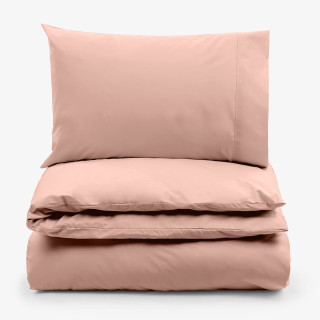 Единичен спален комплект перкал Праскова