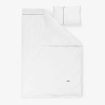 Единично спално бельо Premium Elegance черен - Памучен сатен