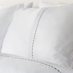 Единично спално бельо Premium Elegance черен - Памучен сатен