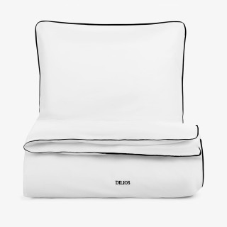 Единично спално бельо Premium Classic черен - Памучен сатен