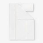 Единично спално бельо Premium Style бежов - Памучен сатен