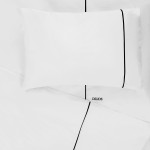 Единично спално бельо Premium Style черен - Памучен сатен 