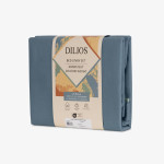 Единично спално бельо Nuances синьо и зелено 