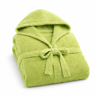 Хавлиен халат за юноши - зелен 15-16 г.