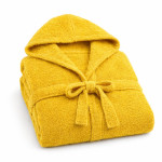 Хавлиен халат за юноши - жълт 13-14 г.