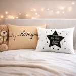 2 бр. луксозни калъфки за възглавница Love