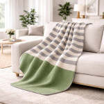 Одеяло от памучно плетиво Рос - 130х170 см.